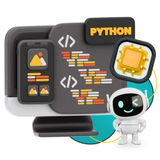 Мой первый сайт с мозгами: Python + AI - КИБЕРшкола программирования для детей, компьютерные курсы для школьников, начинающих и подростков - KIBERone г. Апрелевка