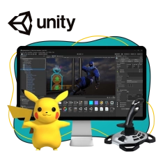 Мир игр на Unity 2D на популярном движке + AI-помощники - КИБЕРшкола программирования для детей, компьютерные курсы для школьников, начинающих и подростков - KIBERone г. Апрелевка