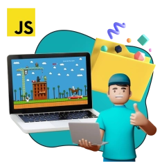 JavaScript для детей: учимся создавать игры, квесты и сайты - КИБЕРшкола программирования для детей, компьютерные курсы для школьников, начинающих и подростков - KIBERone г. Апрелевка
